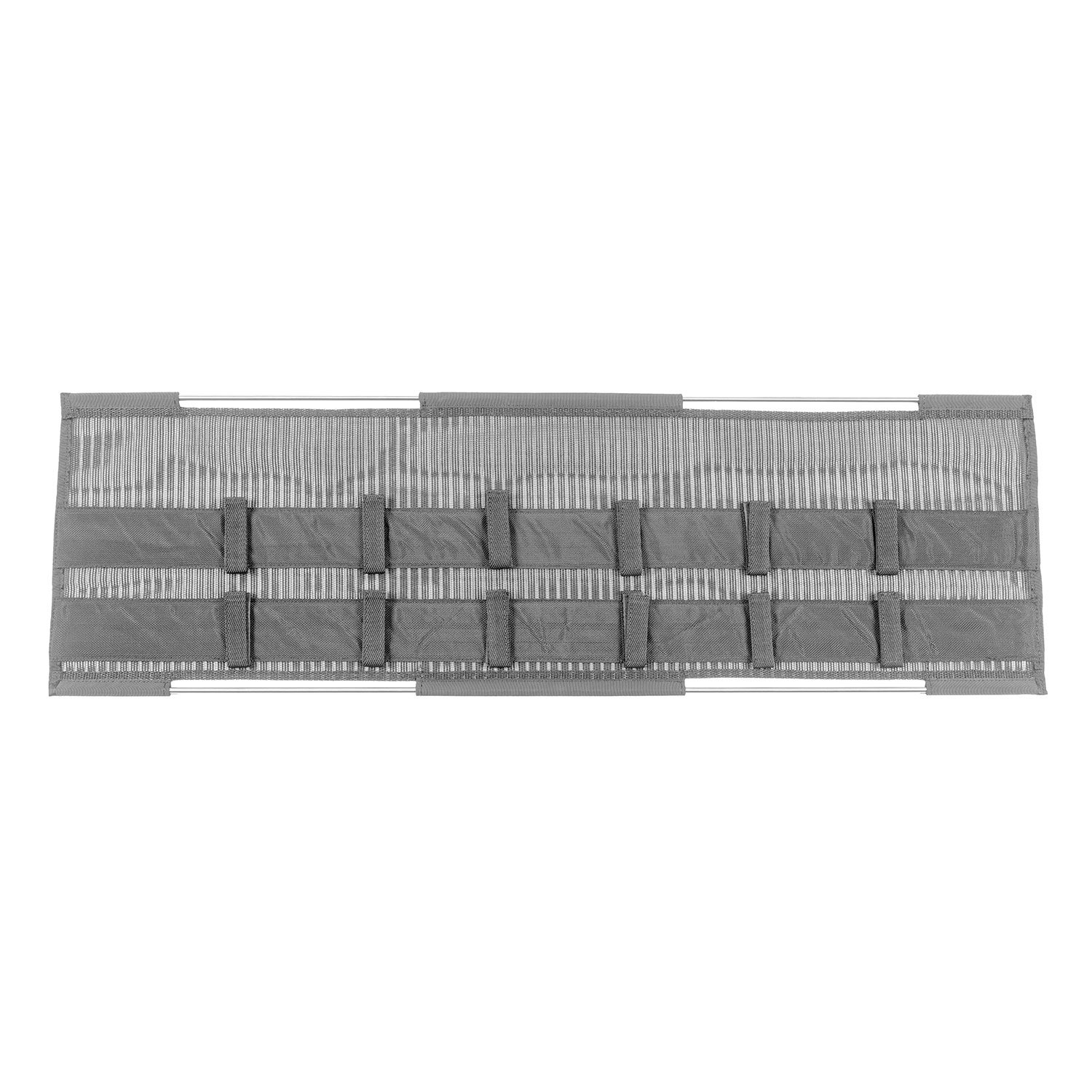 Integrated velcro straps on the interior of Pocket allows you to easily secure and manage cables, power strips, and more