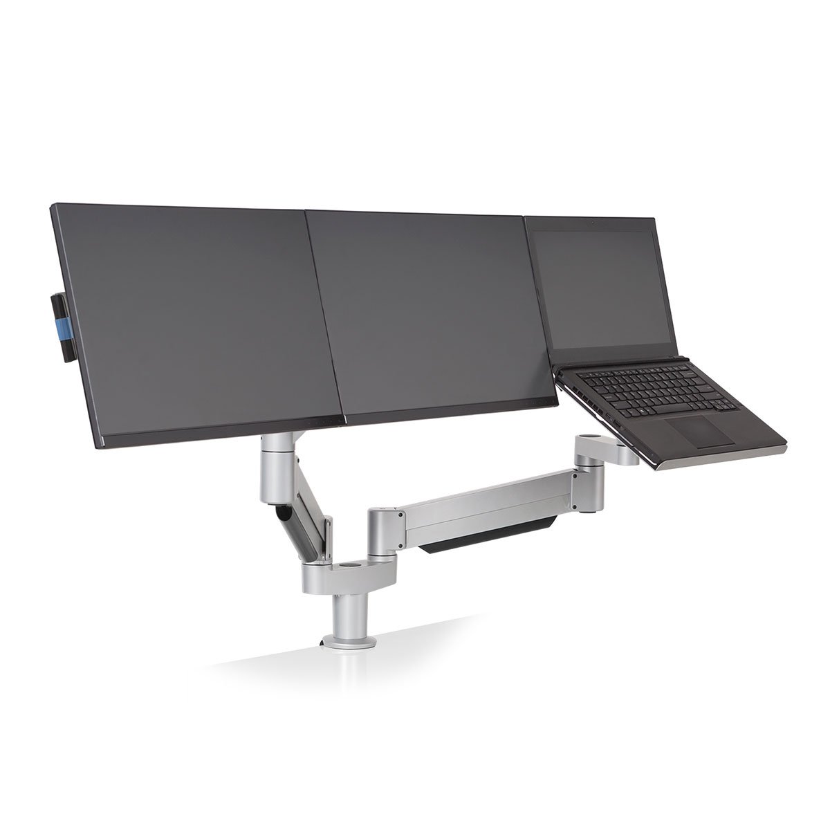Innovative 7050-Switch Laptop and Dual Monitor Arm Mount