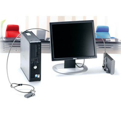 Kensington K64665US Desktop and Peripherals Locking Kit is used in Desktop Computer for Security