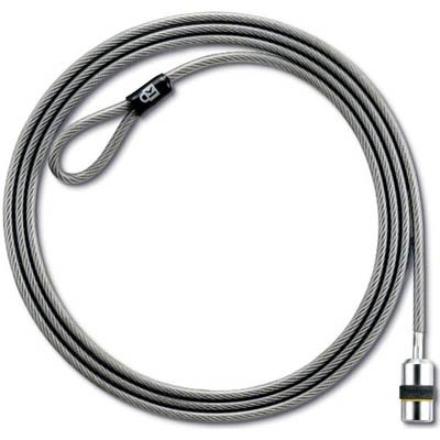 Kensington K64615US Desktop and Peripherals Locking Kit has 8 ft. high-carbon steel cable