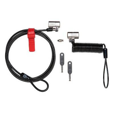 Kensington K64661WW ClickSafe Anywhere Keyed Laptop Lock 2 Pack
