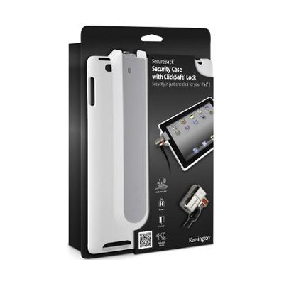 Kensington K39309US Secure Back Security Case with Click Safe Lock for iPad 2