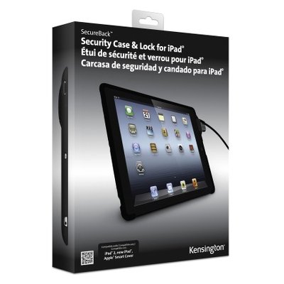 Kensington K67751AM SecureBack Security Case and Lock for iPad 4th, 3rd and iPad 2