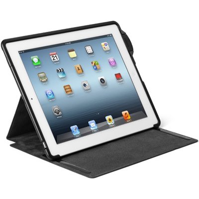 Kensington K67753AM Folio SecureBack Case and Lock for iPad 4th, 3rd and iPad 2