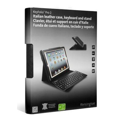 Kensington K39675US KeyFolio Pro 2 Removable Keyboard, Case & Stand for iPad