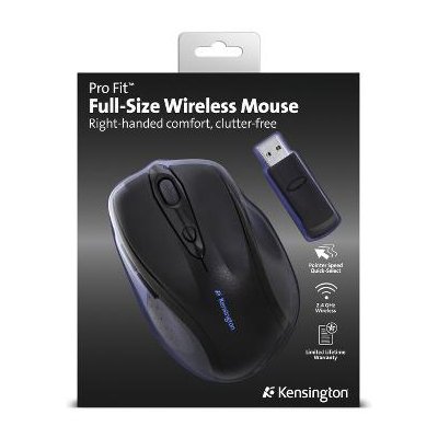 Kensington K72370US Pro Fit Full Size Wireless Mouse
