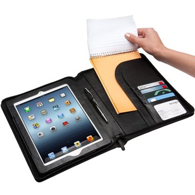 Kensington K39706AM Folio Executive Mobile Organizer for iPad