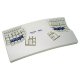 Kinesis KB500USB-wht Advantage USB Contoured Keyboard for Mac and PC White