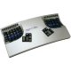 Kinesis KB510USB-met Advantage Pro Contoured USB Ergonomic Keyboard for Mac and PC Metallic