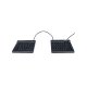 Kinesis KB700PB-US-20 Freestyle Solo Keyboard for PC Black (20 inch Separation)