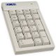 Kinesis AC210USB-bge Low Force Numeric Keypad for PC Beige