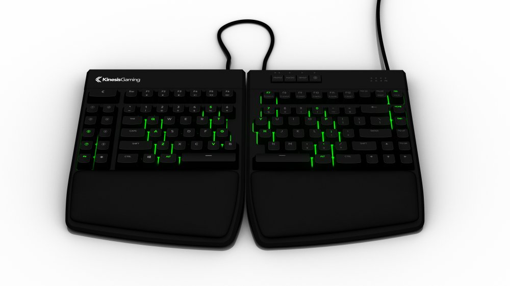 Kinesis KB975 Freestyle Edge RGB Split Mechanical Gaming Keyboard
