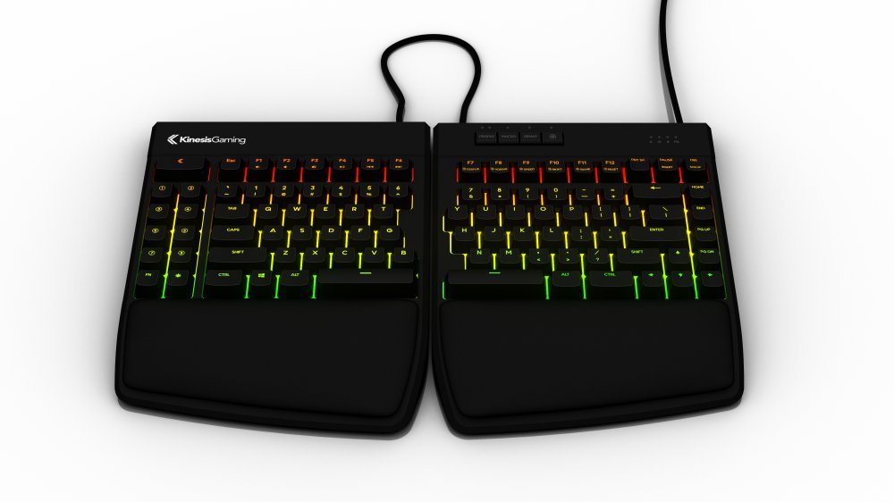 Kinesis KB975 Freestyle Edge RGB Split Mechanical Gaming Keyboard