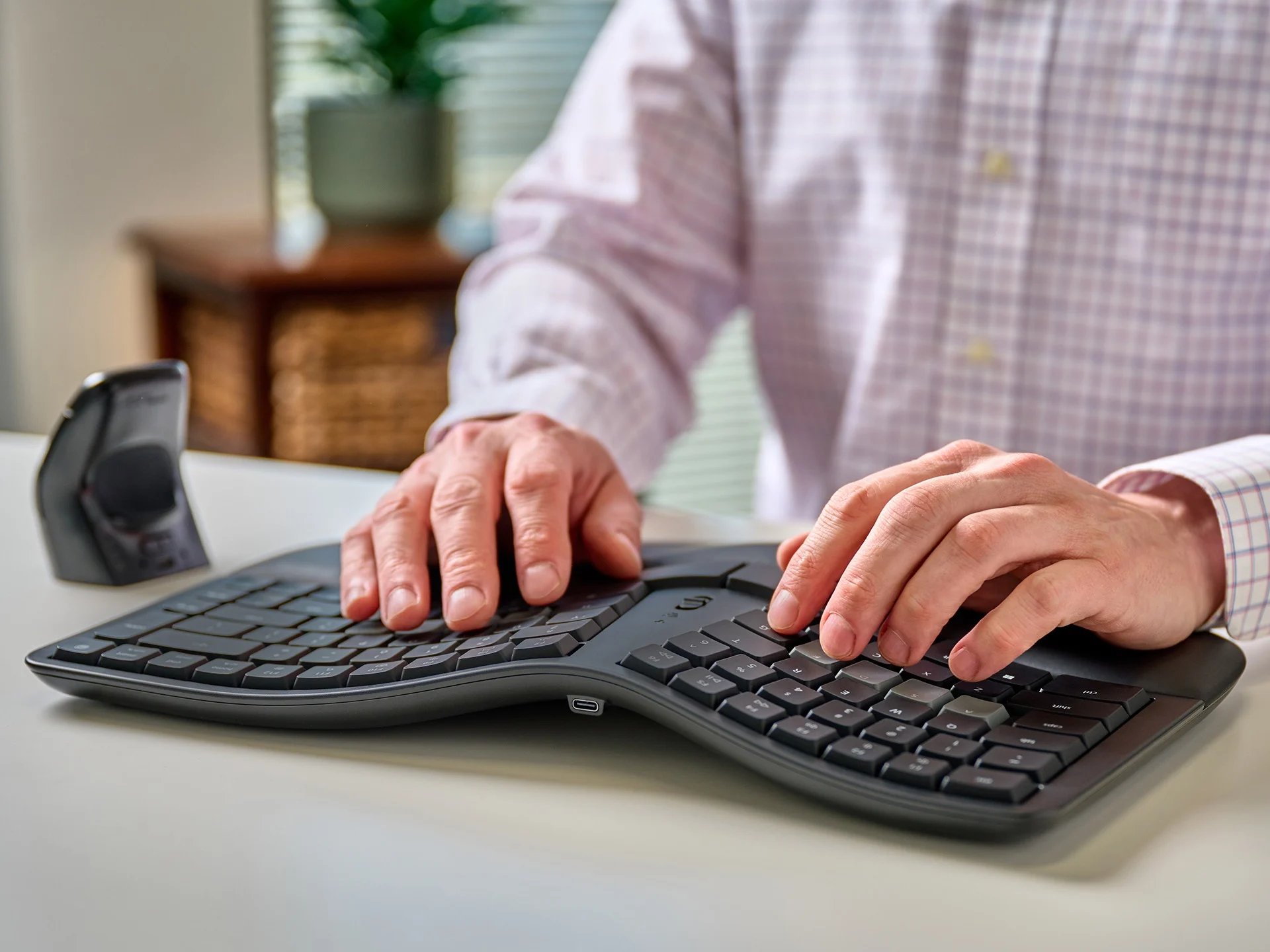 Kinesis KB150P-LIN mWave Mechanical Keyboard for PC (Quiet Linear)