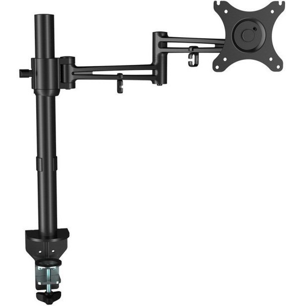 Loctek D2 Height Adjustable Full Motion Swing Monitor Mount