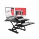 Loctek PC36 Wide Platform Height Adjustable Sit-Stand Corner Riser