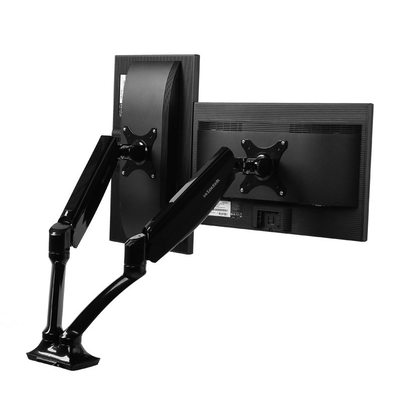 Loctek Dual Arm Monitor Mount Gas Spring - D5D