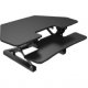 Loctek 41" wide Height Adjustable Sit-Stand Corner Riser - LXR41