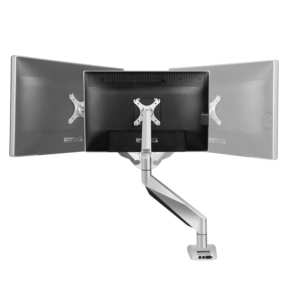 Loctek D7A Desk Mount Gas Spring Single Monitor Arm