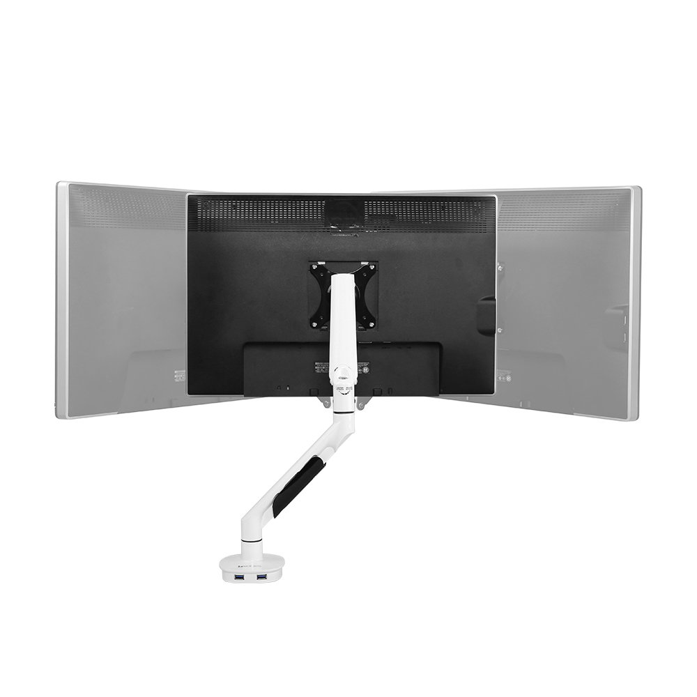 Loctek Q7 Desk Mount Single Monitor Swing Arm