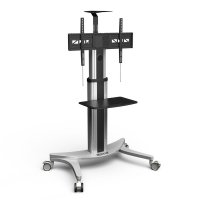 Loctek P2 Universal Mobile TV Cart with DVD Shelf up to 70"