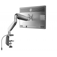 Loctek D7L Heavy Duty Full Motion Gas Spring Single Monitor Desk Mount