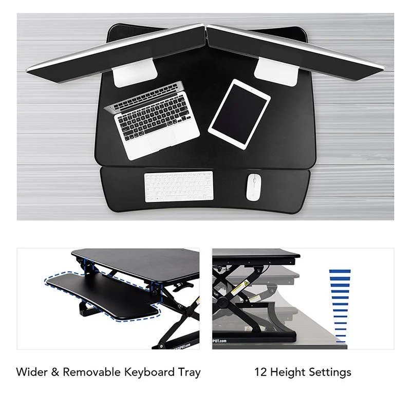 Flexispot classicriser standing desk converter deals