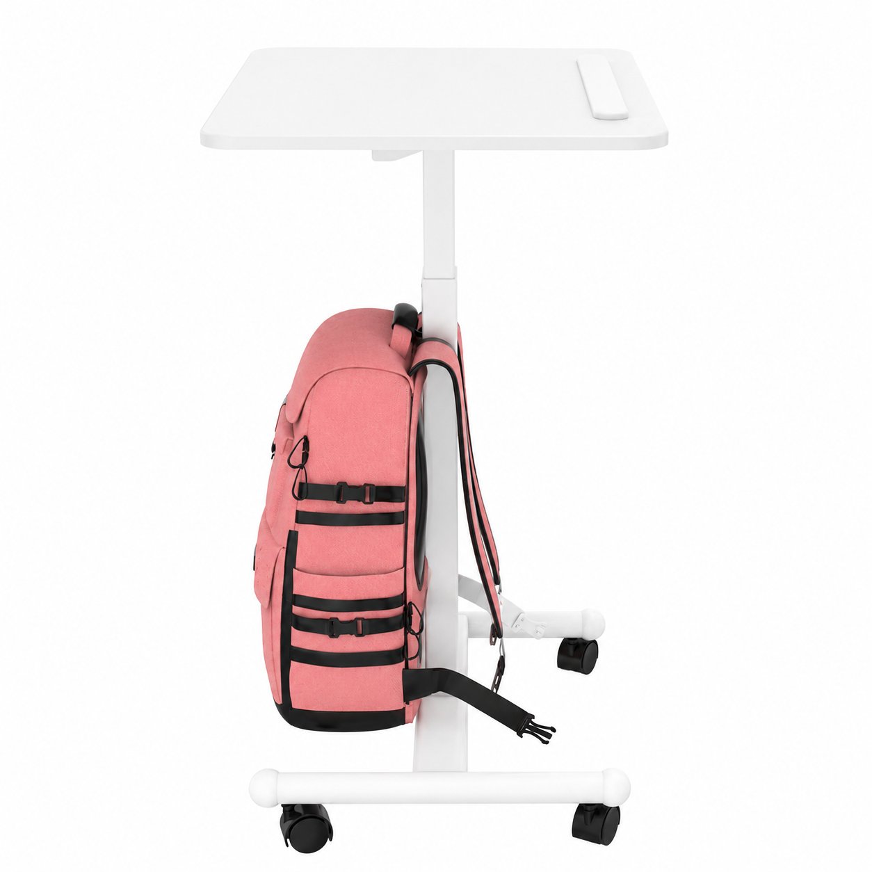 Convenient hook design to store your backpack