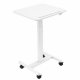 Flexispot MT3-E Height Adjustable Sit-Stand Mobile Desk (white)