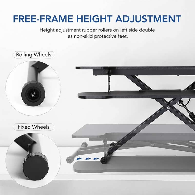 Flexispot M18M Lightweight Standing Desk Converter - 31