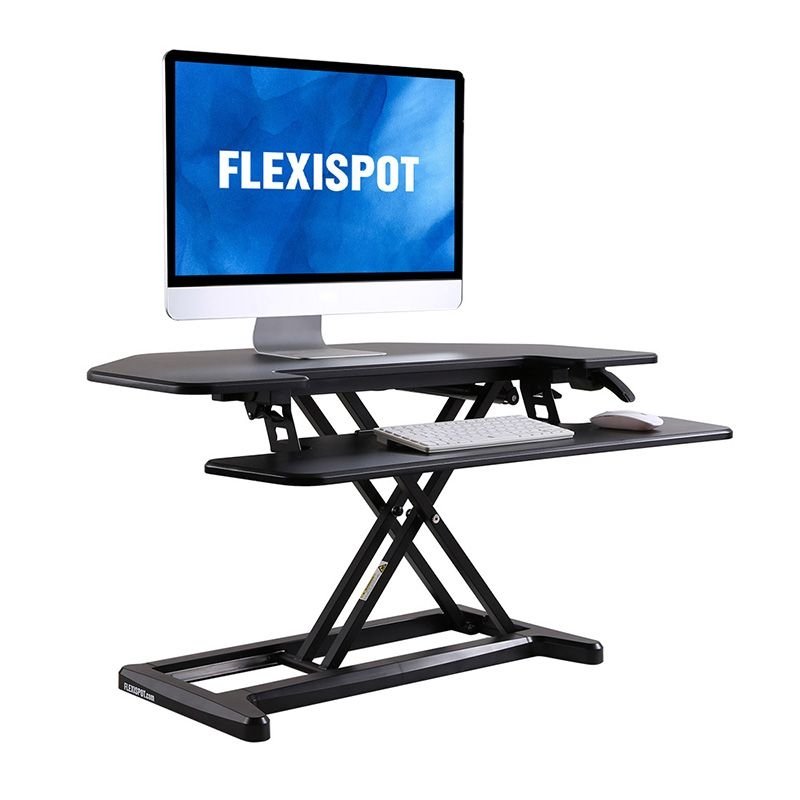 Flexispot M7C Corner AlcoveRiser Standing Desk Converter - 36"