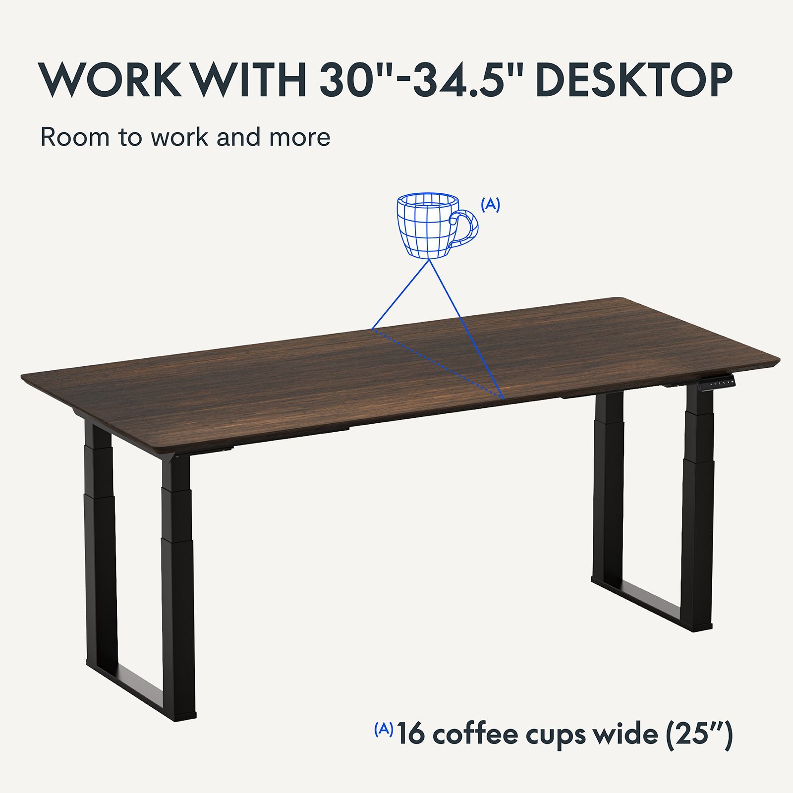 Flexispot E7Q Electric Height Adjustable Desk