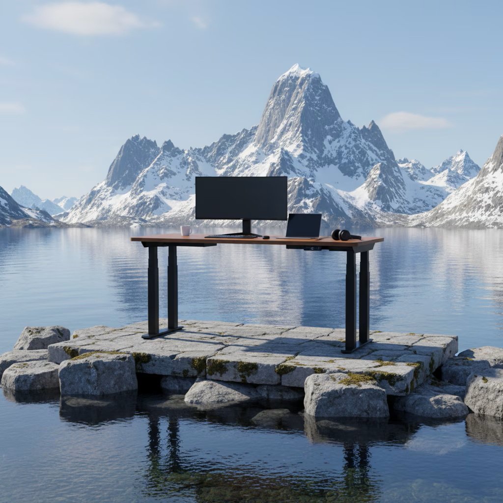 Flexispot E7 Plus Max Premium 4-leg Standing Desk