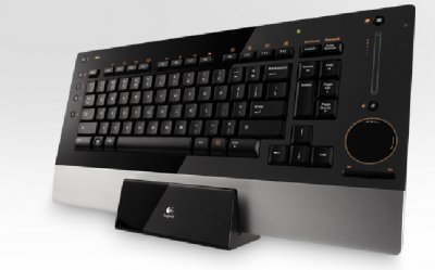 Logitech 967685-0403 diNovo Edge Keyboard Wireless Bluetooth Touchpad