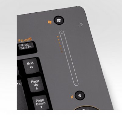 Logitech diNovo Edge Keyboard wireless Bluetooth touchpad