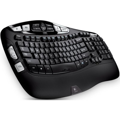 Logitech K350 Wireless Wave Shaped Keyboard - 920-001996