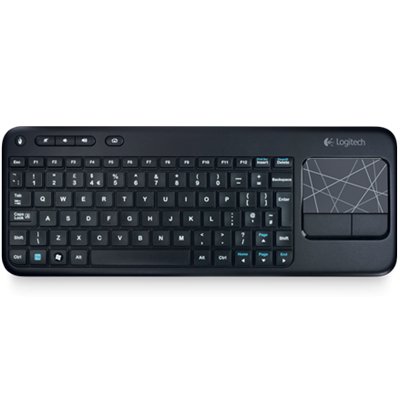 Logitech K400 Wireless Built-in and Multi Touch Touchpad Comfortable Keyboard 