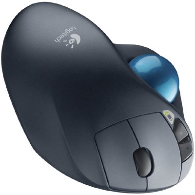 Logitech M570 Wireless Comfortable Stable Sculpted Trackball Mouse