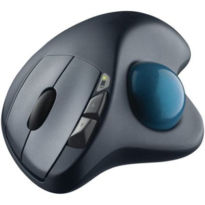 Logitech M570 Wireless Comfortable Stable Sculpted Trackball Mouse