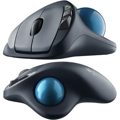 Logitech M570 Wireless Comfortable Stable Sculpted Trackball Mouse