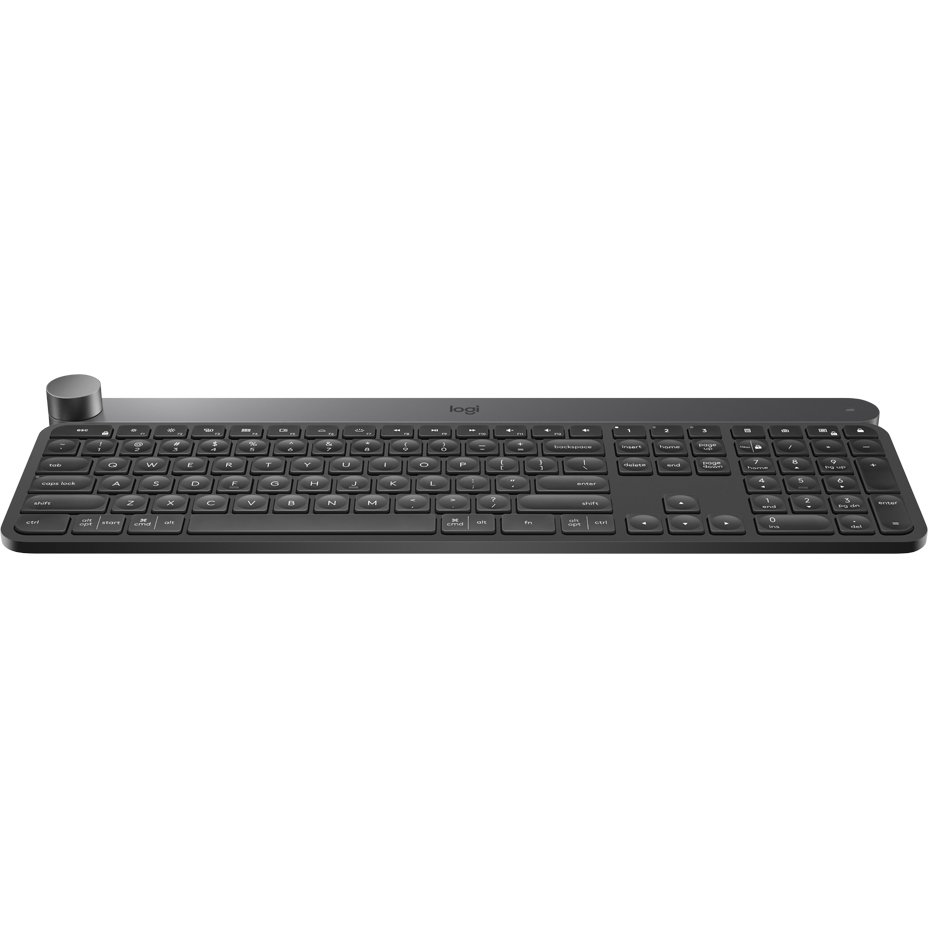 Logitech 920-008484 Craft Advanced Wireless Keyboard with Creative Input Dial 