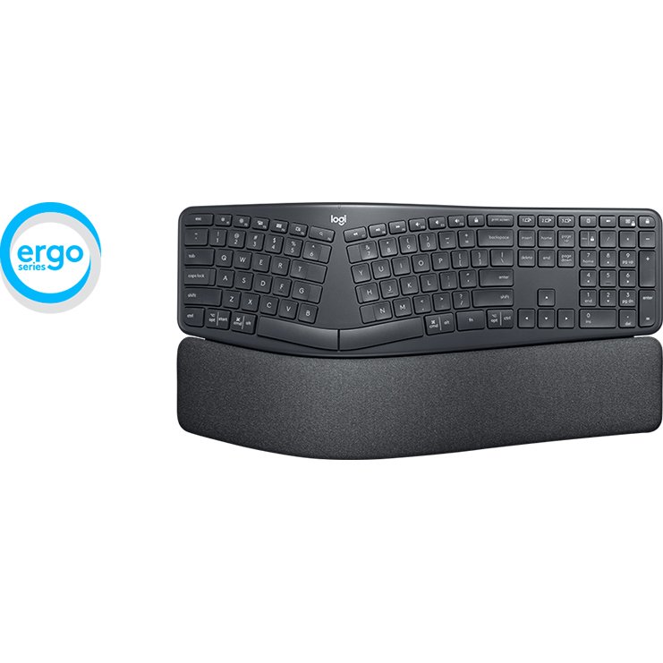 Logitech K860 Ergonomic Wireless Split Keyboard - 920-009166