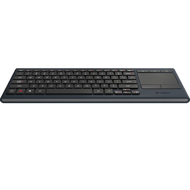 Logitech 920-007182 K830 Illuminated Wireless Living-Room Keyboard