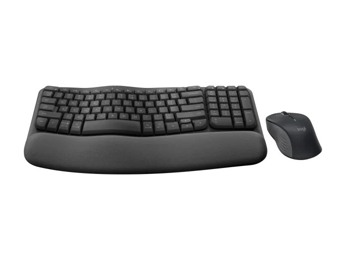 Logitech Wave Keys MK670 Keyboard Mouse Combo