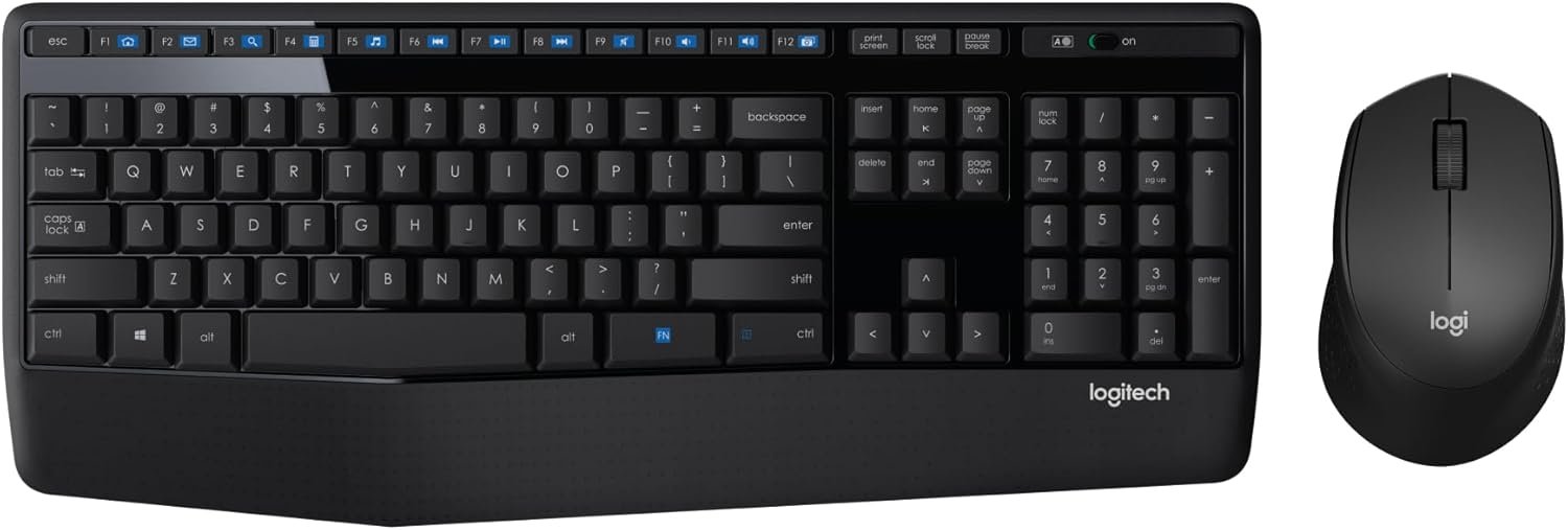 Logitech MK345 Comfort Wireless Keyboard and Mouse Combo