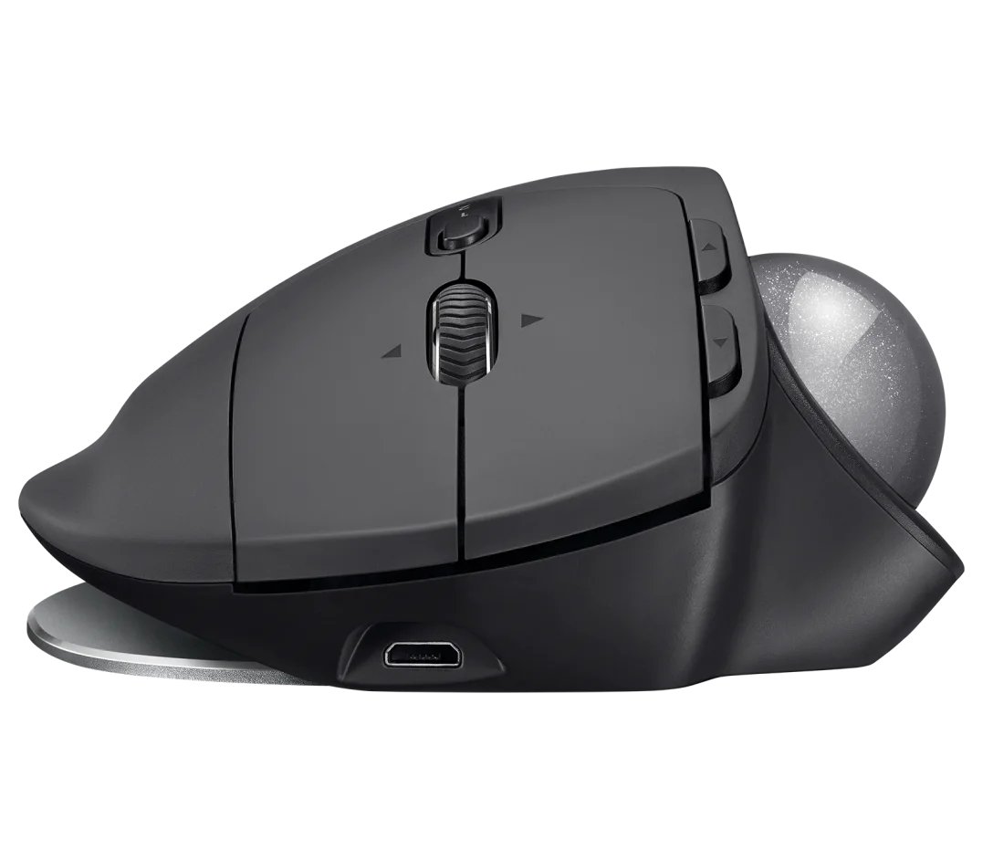Logitech 910-005177 MX ERGO Advanced Wireless Trackball Mouse