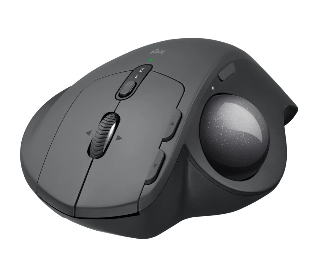 Logitech 910-005177 MX ERGO Advanced Wireless Trackball Mouse
