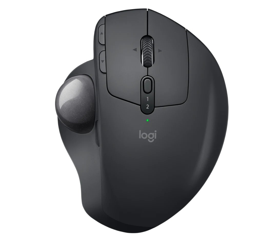 Logitech 910-005177 MX ERGO Advanced Wireless Trackball Mouse