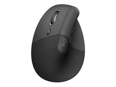 LIFT Logitech Left-Hand Vertical Wireless Ergonomic Mouse 