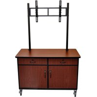 Luxor WPVC65E Mobile Platform LCD (upto 50") Stand and Plasma Flat Panel TV Console Cabinet